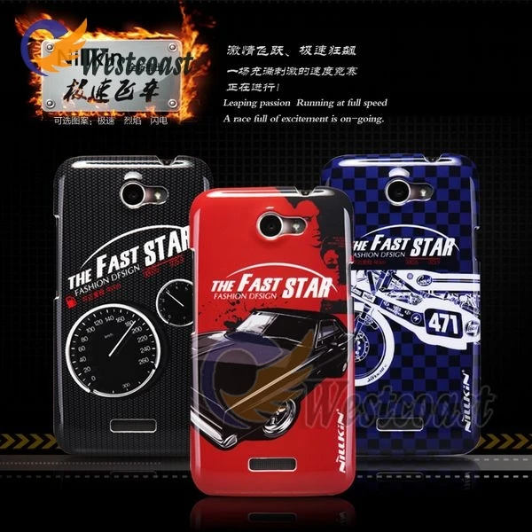 Case for HTC one x S720e NILLKIN newest ONE X free screen Protector |