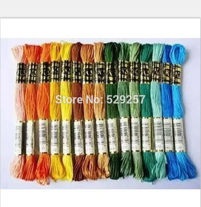 8.7 Yard Long Embroidery Thread Floss You Can Choose Any Colors | Дом и сад