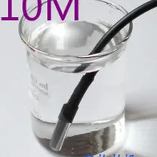 10 м кабель 50/шт Водонепроницаемый DS18B20 из нержавеющей стали инкапсулируются датчик температуры 18B20 10 м