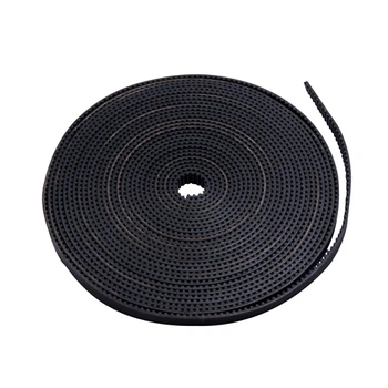 

1Pcs Black GT2 6mm Width 2GT Rubber Transmission Timing Belt For 3D Printer Length=1m/2m/5m Meter