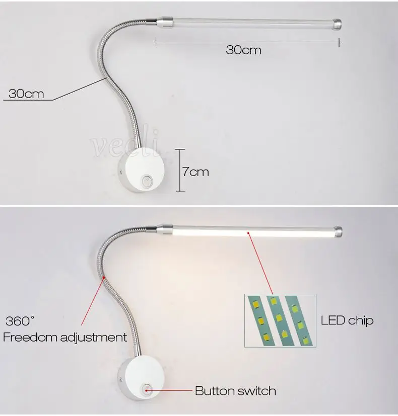 led wall lamps (5)