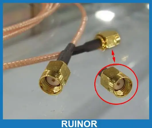 

10pcs RP SMA Plug Female Jack to RP SMA Plug RF Pigtail Cable RG316 20cm