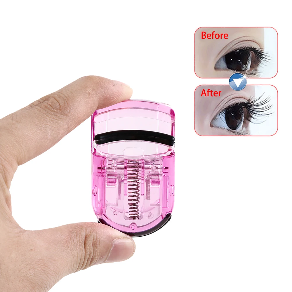 

Random Color!1 Pc Women Lady Portable Eye Lashes Curling False Eyelashes Curlers Nature Curl Style Clip Beauty Makeup Tools