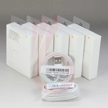 1 м/3 фута AAA качество подлинный E75 кабель с микросхемой 8ICs E75 usb кабель для зарядки USB кабель для синхронизации данных для iPh 11 Pro X XR XS Max 10 шт./лот