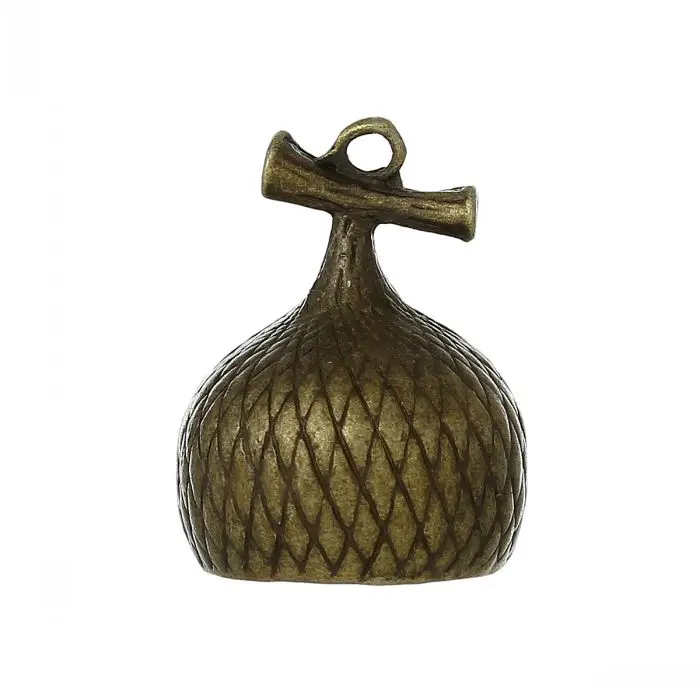 

new Charm Pendants Beehive Antique Bronze 25mm x 20mm,10 PCs