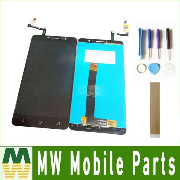 

For Alcatel One Touch A3 XL 9008 9008X 9008D OT9008 LCD Display Touch Screen Assembly Black Color With Tools tape