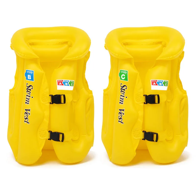 

Child Survival Jacket Swimming Inflatable Safety Life Jacket Children Kids Vest Training Swimming Floating Jacket Vest