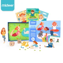 Family Yoga Game Cognitive Yogi Cards Baby Fitness Parent-child Interactive Enlightenment Game Card Toys