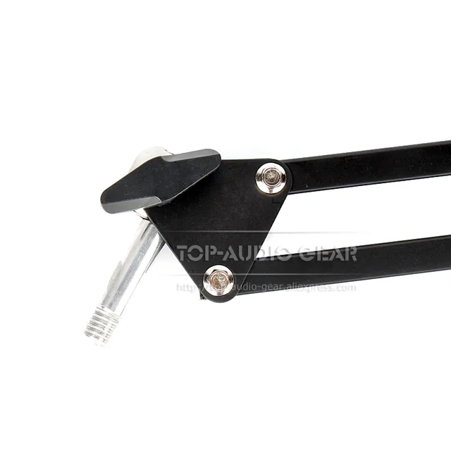 Free Shipping Suspension Scissor Arm Stand For Blue Yeti Table Desk Top Recording Microphone Stand Boom Clip Holder Mount Clamp
