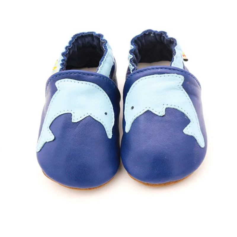 

Kids Boys Girls Shoes Cartoon Dolphin Pattern Anti-Slip Shoes Sneakers Soft Soled First Walkers Walking Crib Shoe