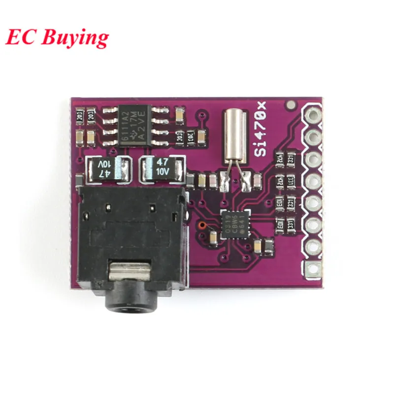 Si4703 FM Tuner Evaluation Board Radio Tuning Development Board CJMCU-470 For Arduino  Radio Data Filtering Carrier Module (3)