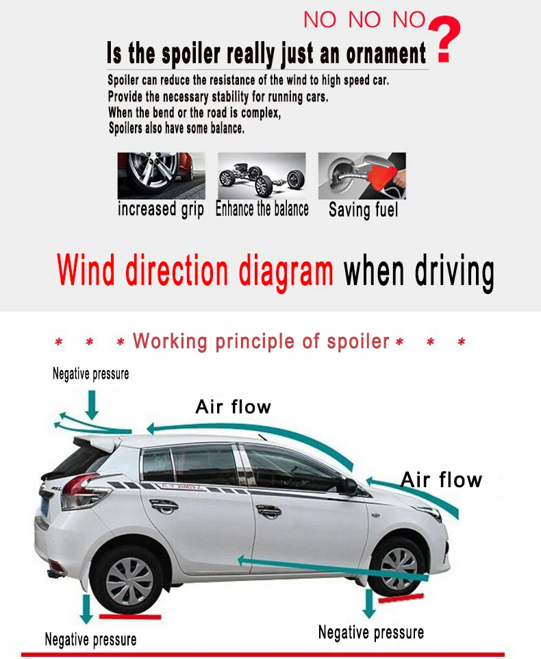 Красный отражающие свет спойлер Camry 2006 до 2011 года высокого качества ABS заднее крыло первоклассника Цвет Camry спойлер