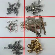 60 шт. различных саксофон запчасти винты части