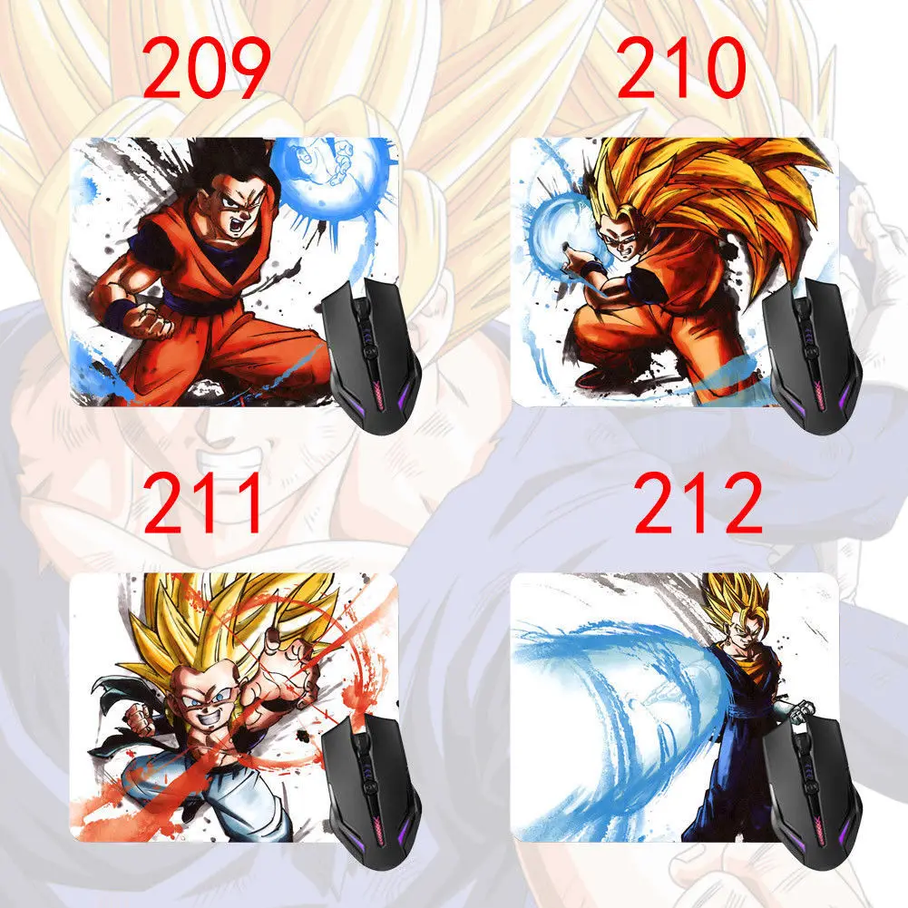 Ohcomics 18*22 см Otaku аниме Dragon Ball Z Сон Гоку для игр игровая коврик мыши резиновая