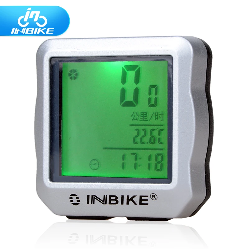 Проводной велосипедный компьютер INBIKE водонепроницаемый Спидометр с подсветкой