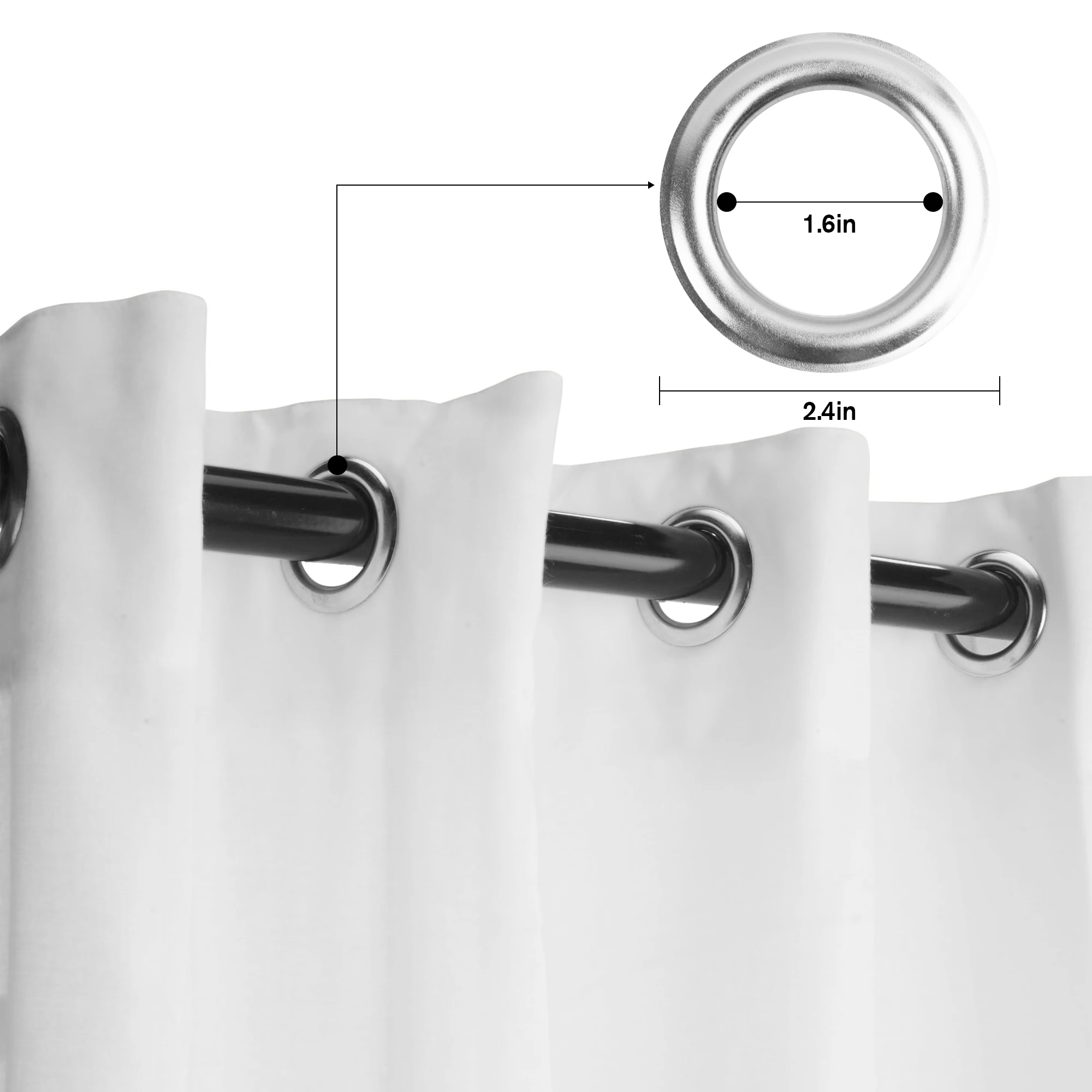 Синие и белые шторы с изображением неба из мультфильма пушистыми облаками ясный