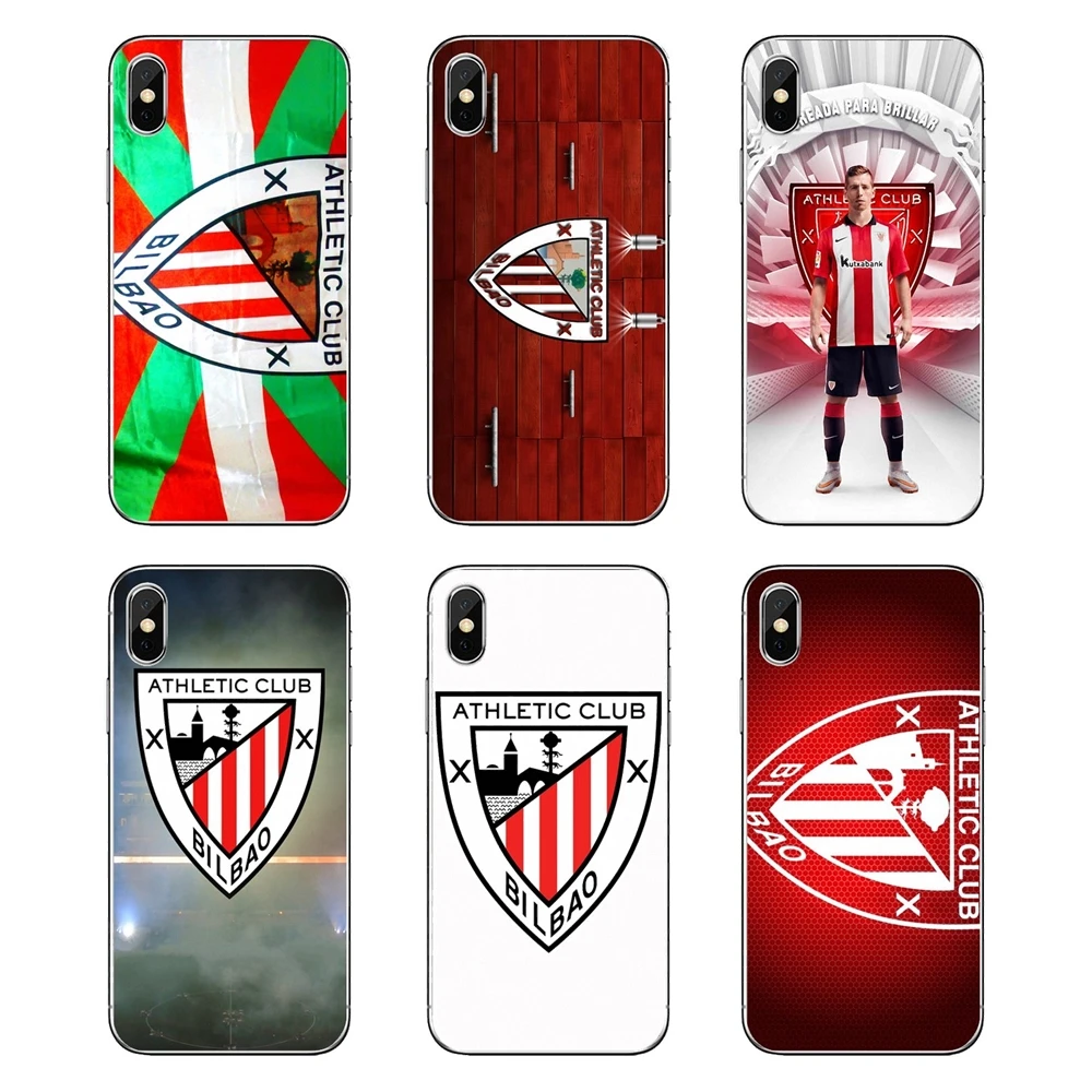 Мягкие прозрачные чехлы с логотипом Athletic Club Bilbao FC для Xiaomi Mi A1 A2 5X6X8 lite SE Pro Max Mix 2 2S 3