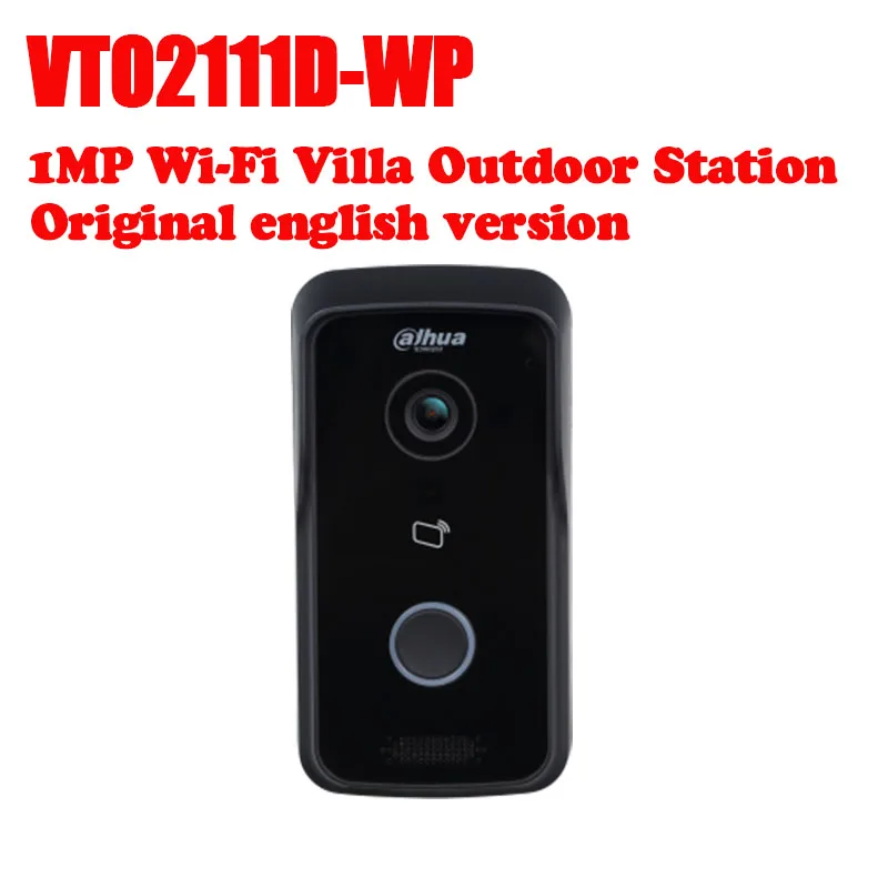 DAHUA Video Intercom Doorbell 1MP Wi-Fi Villa Outdoor Station Without Logo VTO2111D-WP