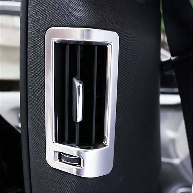 

Air Conditioner Automobile Chromium Upgraded Personalized Auto Car Styling Decoration Sticker Strip 18 19 FOR Volvo S90