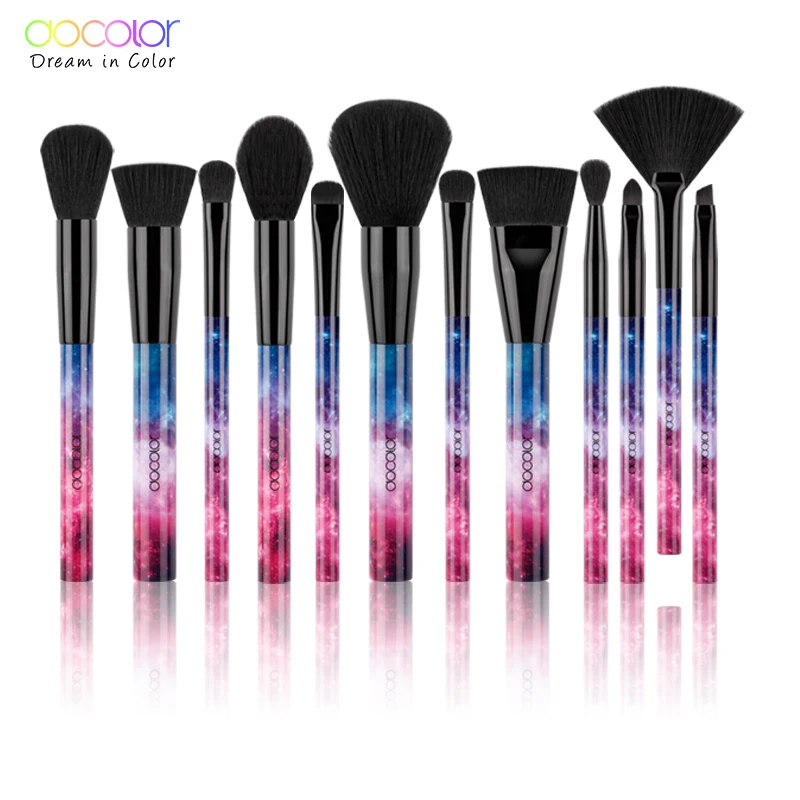 Набор кистей для макияжа Docolor New Starry набор профессиональных из синтетических