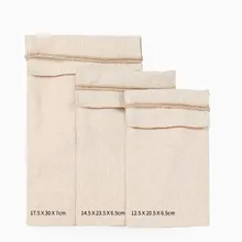 5 шт. ручной работы natiral джут флип мешковины Свадебная вечеринка Рождественский подарок украшения Чехлы упаковки flip мешок логотип