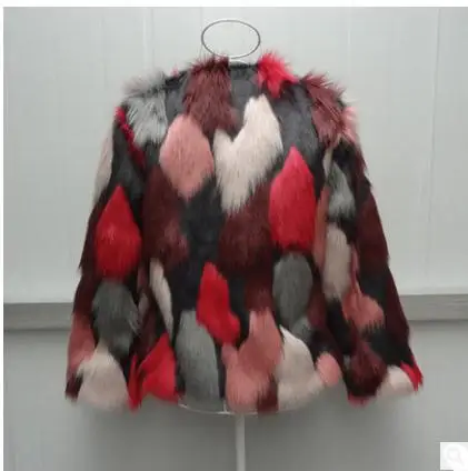 Короткие женские куртки из искусственного меха XS/9XL короткие пикантные пальто