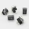 5Pcs/Lot Black Push Button Mini Switch 6A-10A 110V 250V 2Pin Snap-in On/Off Rocker Switch 21MM*15MM with waterproof cover Black ► Photo 3/6