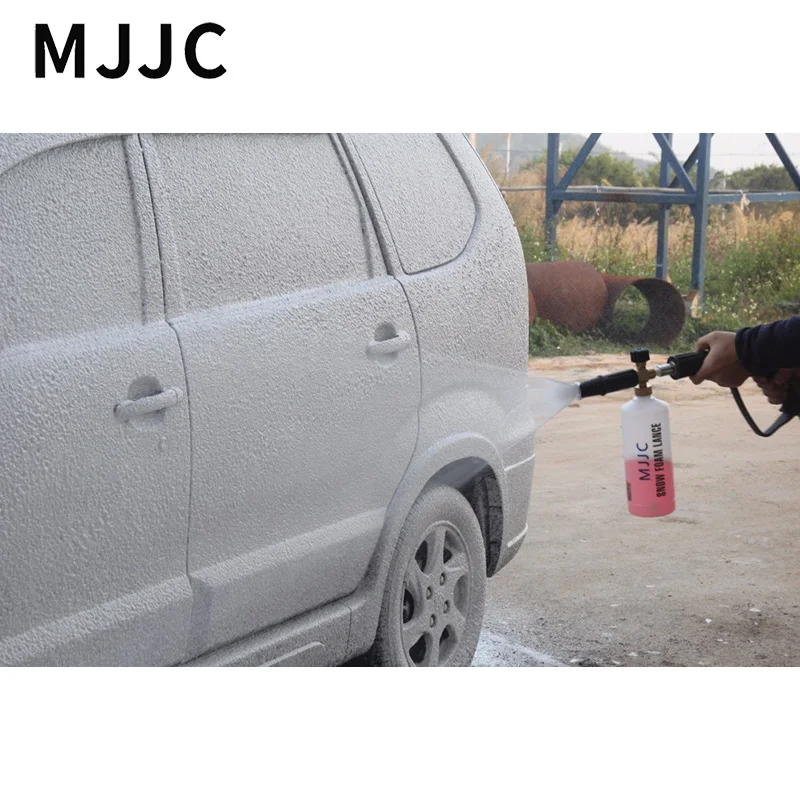 MJJC брендовая Высококачественная пенная насадка для PA БЫСТРОРАЗЪЕМНАЯ мойка высокого давления с PA-быстроразъемным разъемом