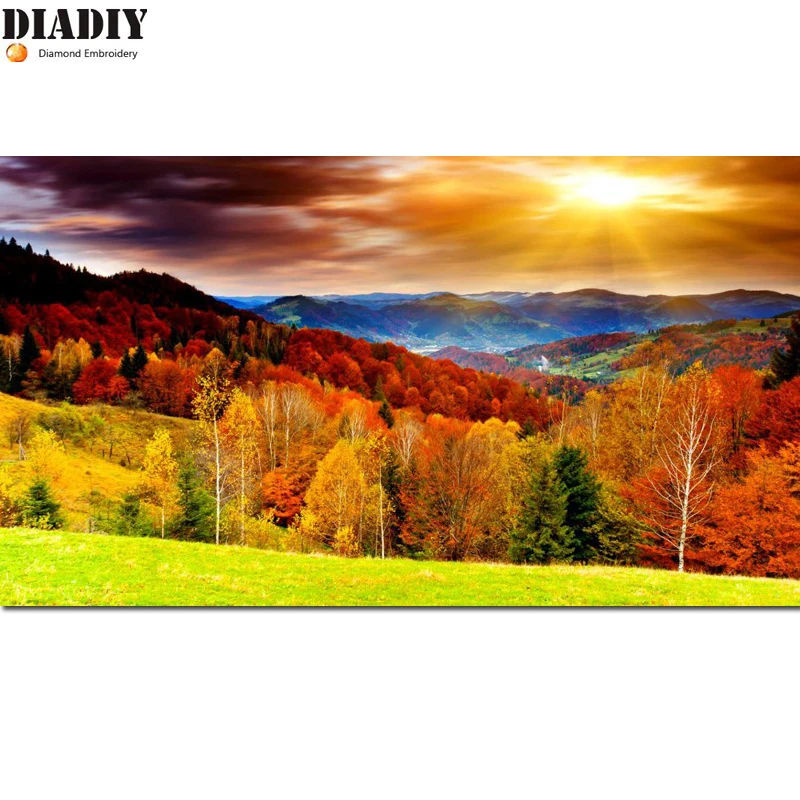 

5D diamond embroidery diy diamond Painting scenic pictures diamond mosaic Needlework diamond picture home decor canvas gift