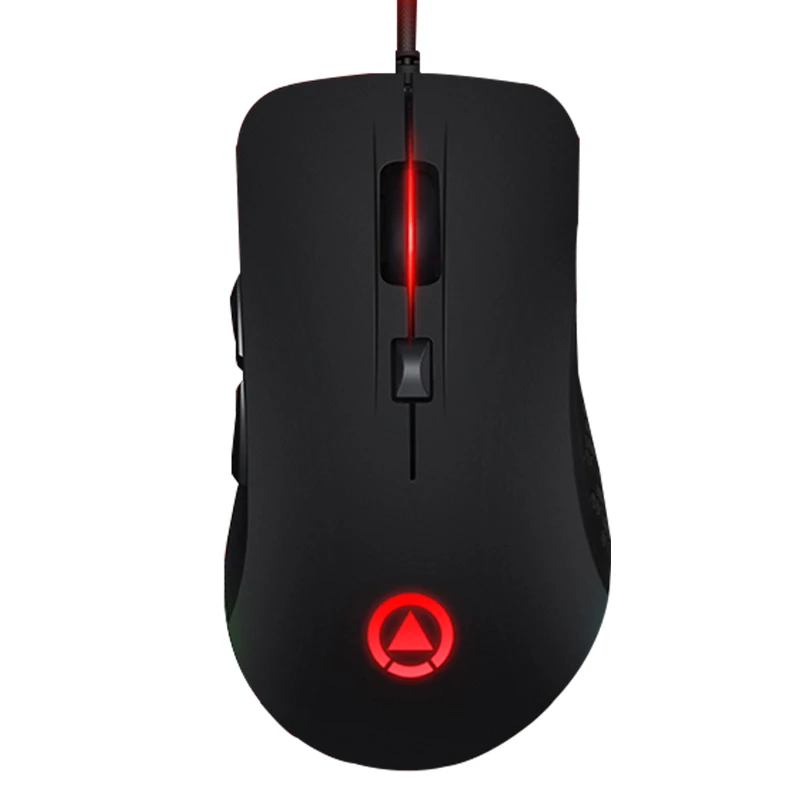 G402 Wired RGB LED Light Breath Silent Mute 4000DPI Adjust USB Ergonomic Optical Gaming Mouse Gamer