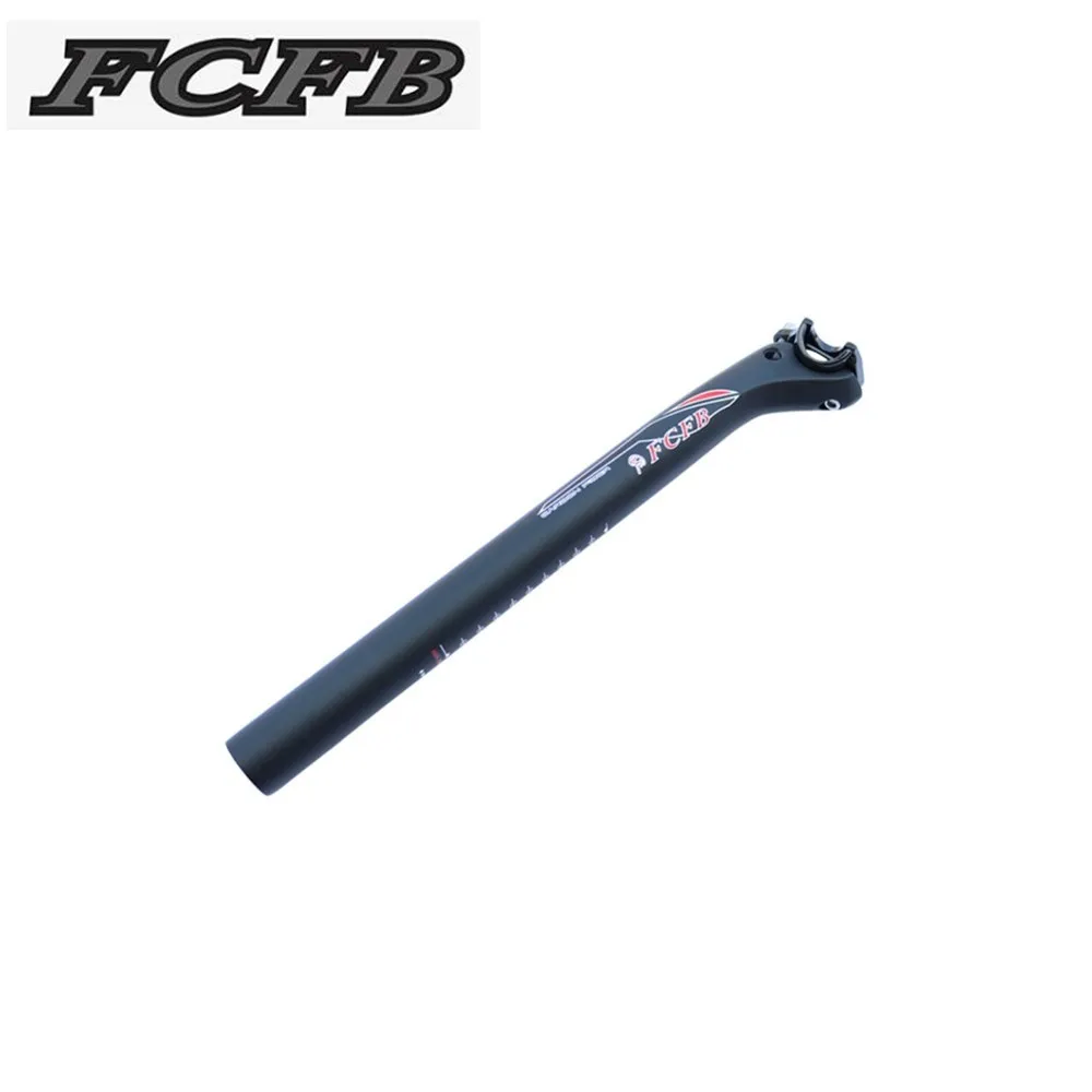 

FCFB UD matt +glossy sticker mountain road bike carbon fiber aluminum head double nail seatpost / seatpost UD profile seat tube