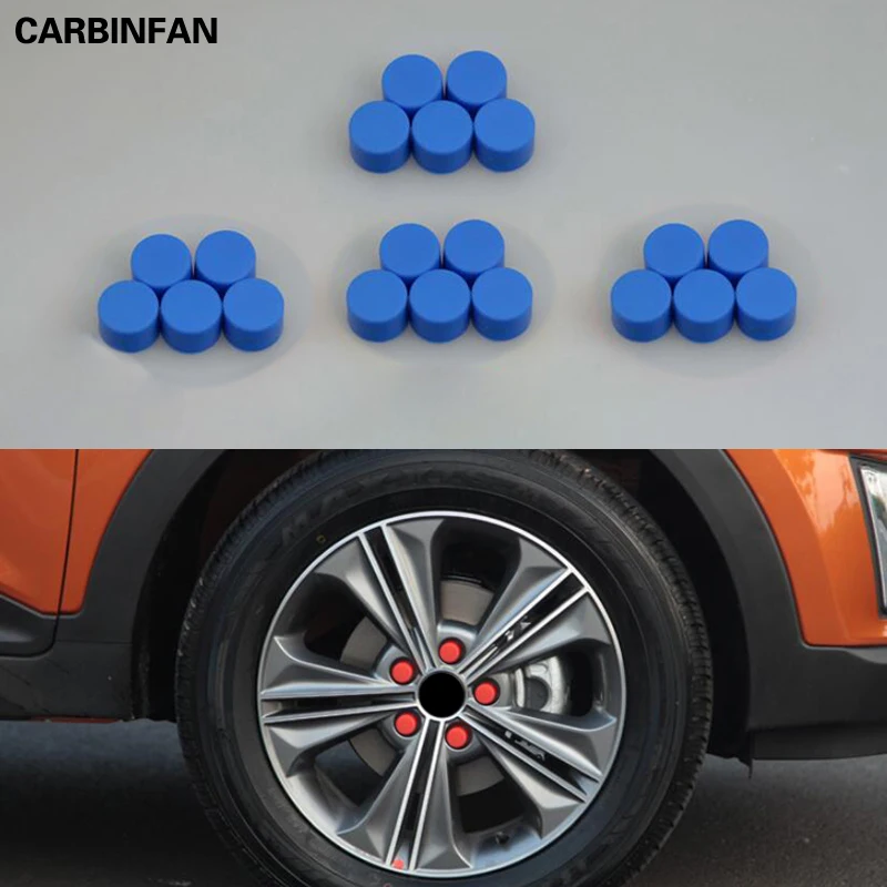 

Car-styling wheel center cap screw cover Exterior decorationcar accessory 20Pcs/Set For Hyundai Creta ix25