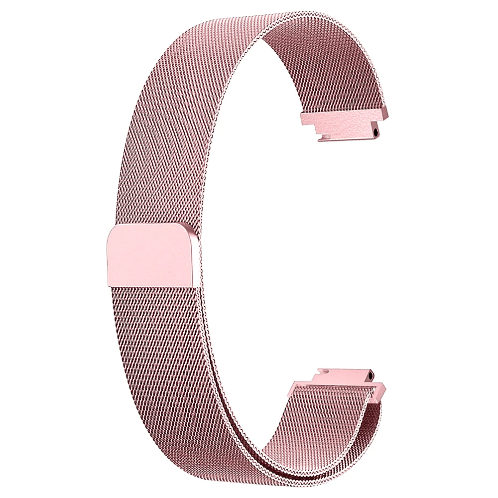 Joyozy для Fitbit Inspire HR Band Сменная сетка магнитный браслет из нержавеющей стали для наручных часов