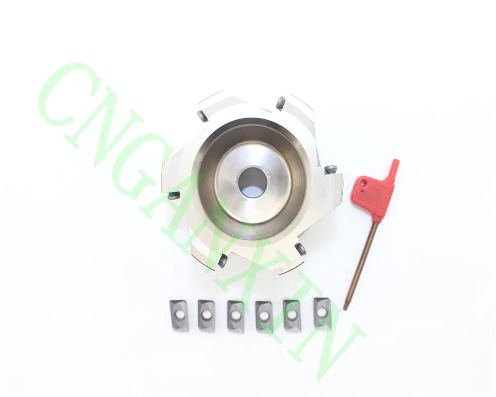 Новый Фрезерный резак для фотоэлектрических приборов 1P BAP400R-80-27-6T 6F + 6P APMT1604PDER-M2