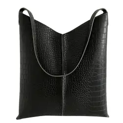 Женская сумка 2019 летние модные сумки кожаные большие вместительные ручные сумки черные женские сумки-шопперы bolsas женские сумки mujer