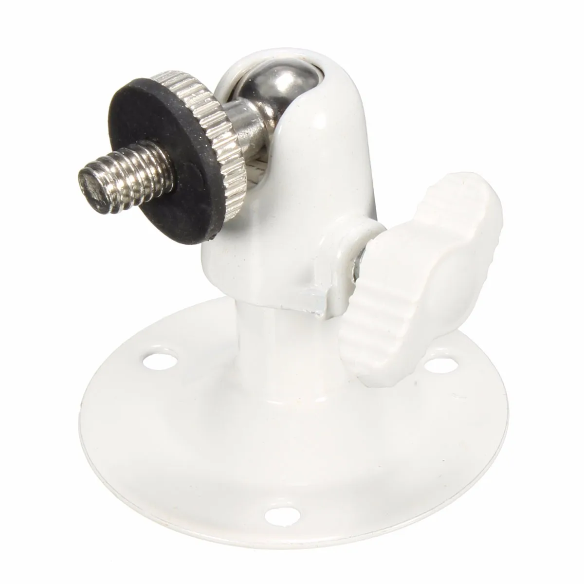 

1 Pcs 90 degree Metal Wall Mount Rotating Ceiling Bracket Stand Holder For CCTV Surveillance Security Camera White