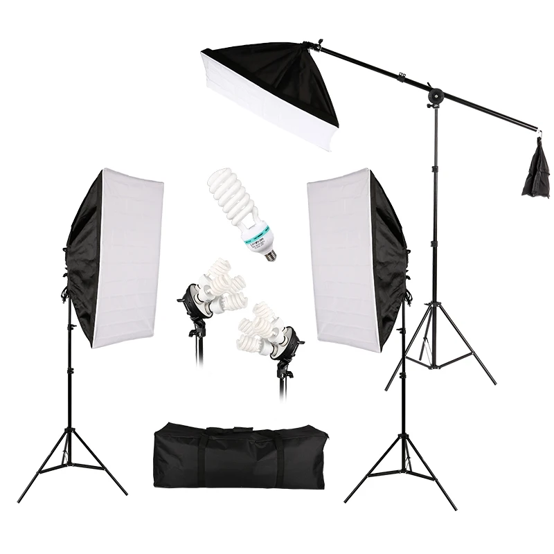 Photo Studio 조명 Kit Photography Studio 초상화 품 빛 텐트 Kit Photo Video Equipment 와 Oxford Bag에서Photo