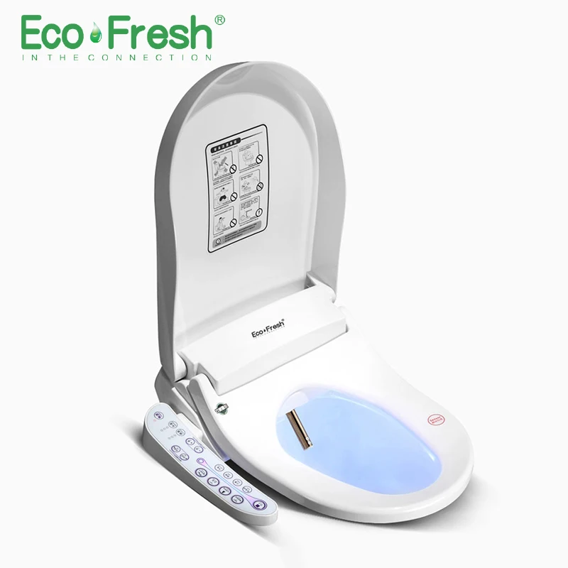 Ecofresh смарт-сиденье для унитаза washlet Электрический крышка биде интеллектуальные биде тепла чистой высыхание Массаж Уход за детьми женщиной Стариками