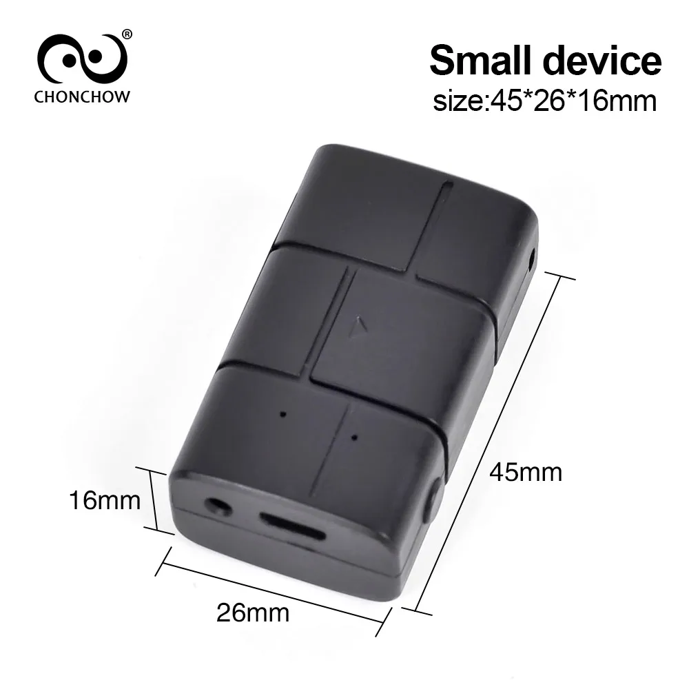 ChonChow Mini GSM/GPRS Tracker GPS Tracker with Camera Vehicle Tracker Real Time Listening Device Alarm Motorcycle GPS Moto