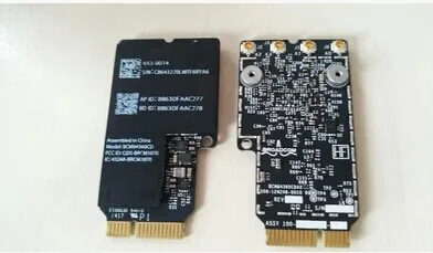 Broadcom BCM4360 BCM94360CD BCM94360CDAX WLAN+BT Bluetooth Card for apple A1418 A1419 635-0014 | Компьютеры и офис