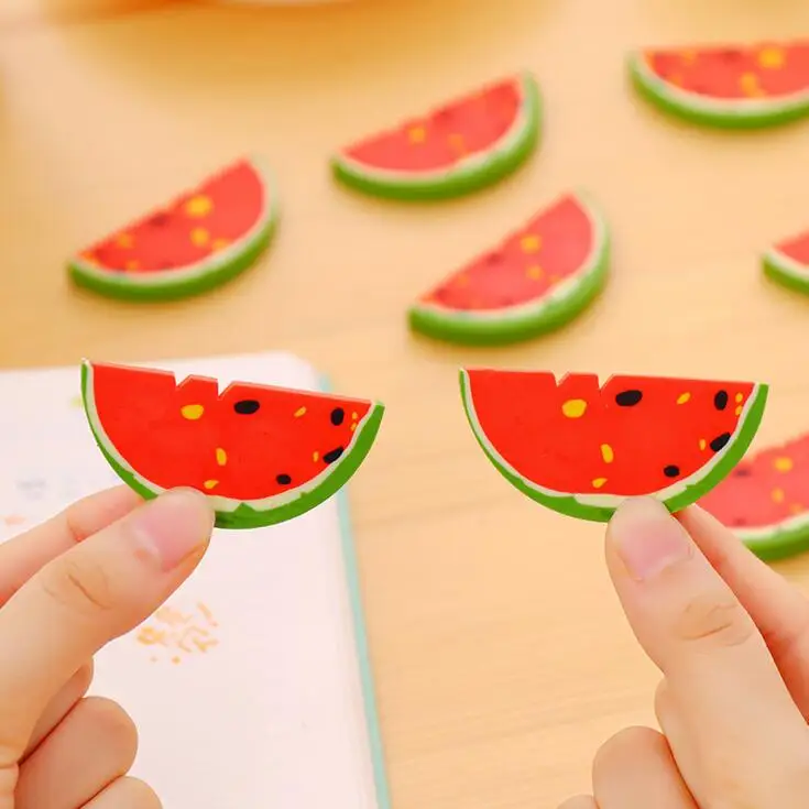 Creative Watermelon Eraser Primary Student Prizes Promotional Gift Stationeryin Eraser from