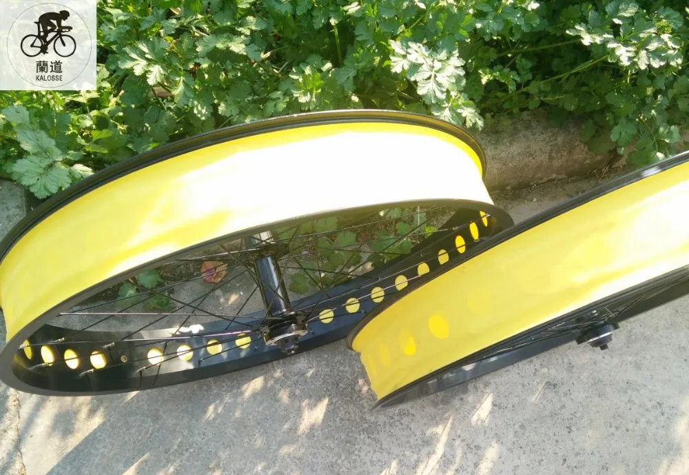 Discount Kalosse aluminum alloy 26*4.0 tires fat bike wheels 21/24/27/30S cassette 26inch ball Hubs . Beach Bicycle wheels 8 Discount Kalosse aluminum alloy 26*4.0 tires fat bike wheels 21/24/27/30S cassette 26inch ball Hubs . Beach Bicycle wheels 8