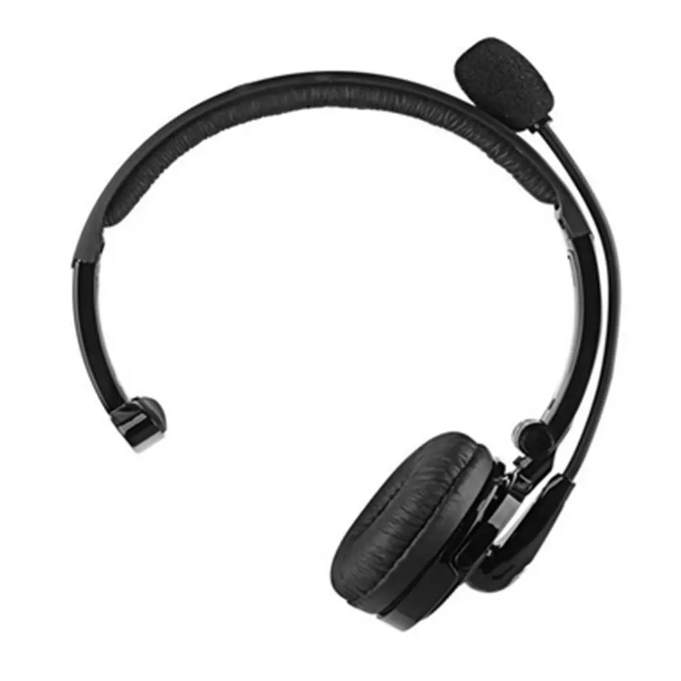 

10PCS Portable Single Channel Wireless Bluetooth Headset Multi Point Connection for Up to Two Devices Noise Reduction