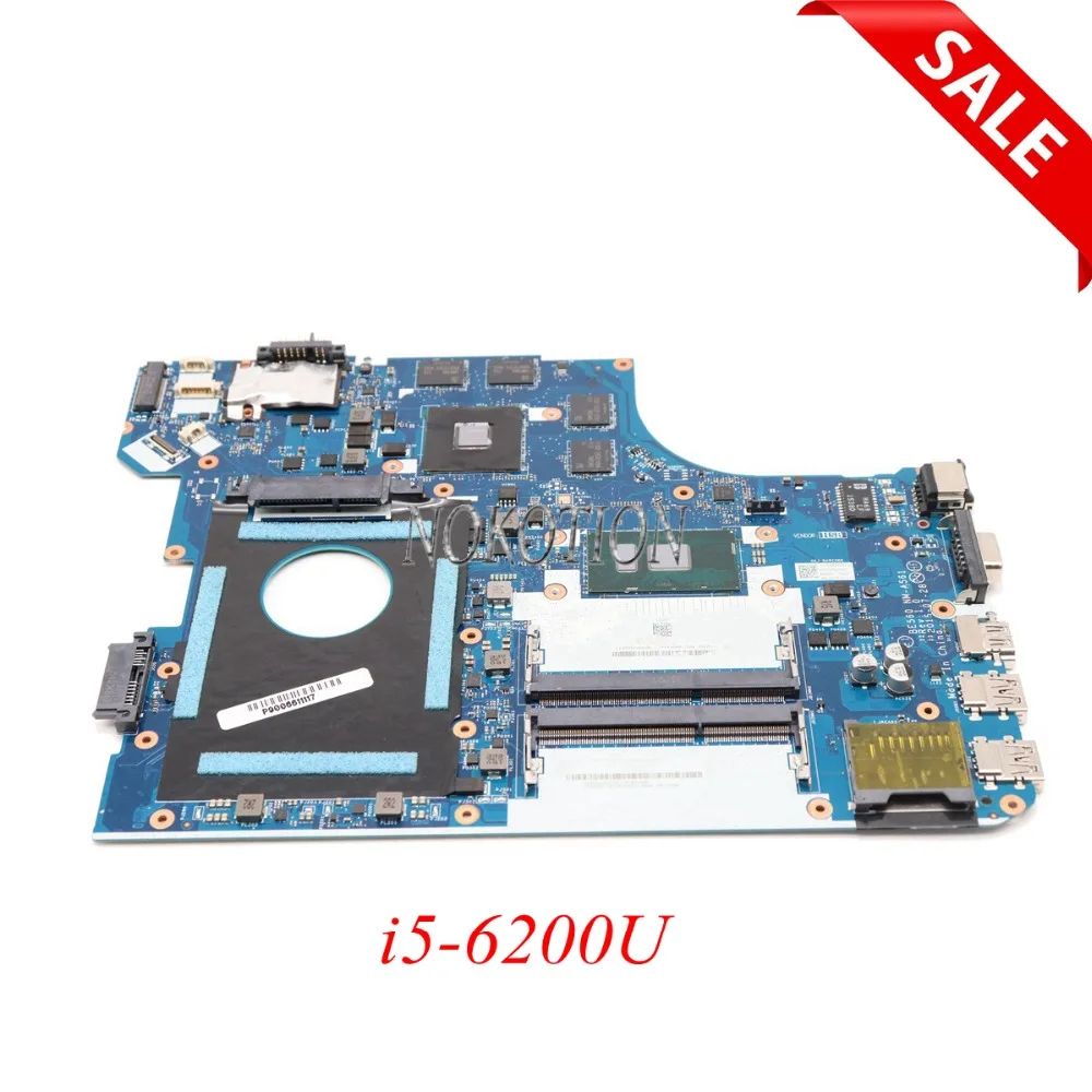 NOKOTION BE560 NM-A561 الرئيسي مجلس لينوفو ثينك باد E560 15.6 بوصة اللوحة المحمول 01AW106 i5-6200U راديون R7 M370