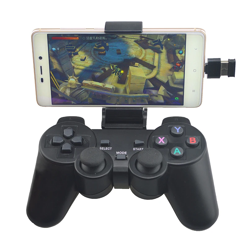 

Wireless Gamepad For Android Phone/PC/PS3/TV Box Joystick 2.4G Joypad Game Controller For Xiaomi Smart Phone Game Accessories