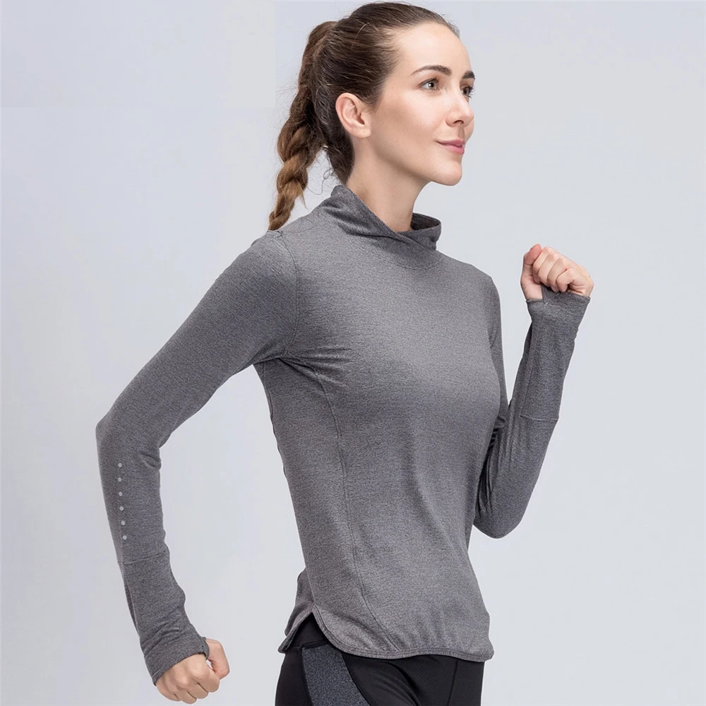 Aliexpress.com : Buy WOSAWE Long Sleeve Women Yoga Shirts Spring Autumn ...