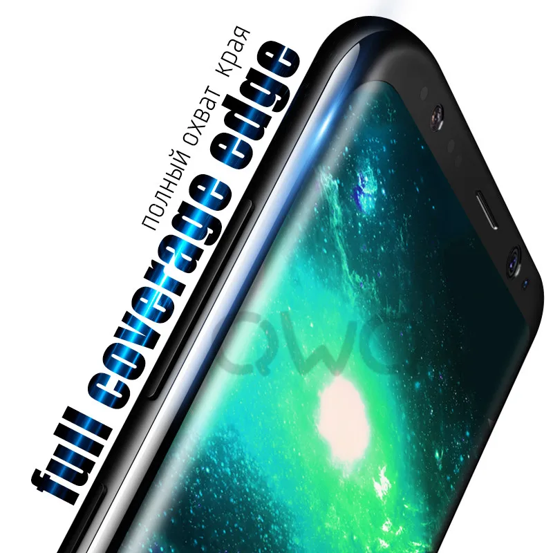 10D Curved Tempered Glass For Samsung Galaxy s8 S9 S10 plus a50 note 9 8 A7 2018 Screen Protector For Samsung a70 a80 S10E Film