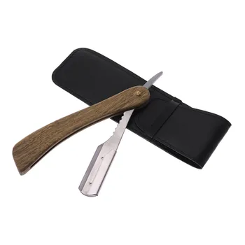 

Folding Shaving Straight Edge Barber Razor Stainless Steel Blade Shaving Knife
