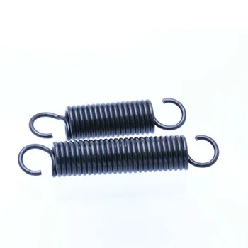 

2Pcs 0.6mm WD 5mm OD Hook Springs Steel Steaming oven pull Stretch spring Length 95mm-300mm