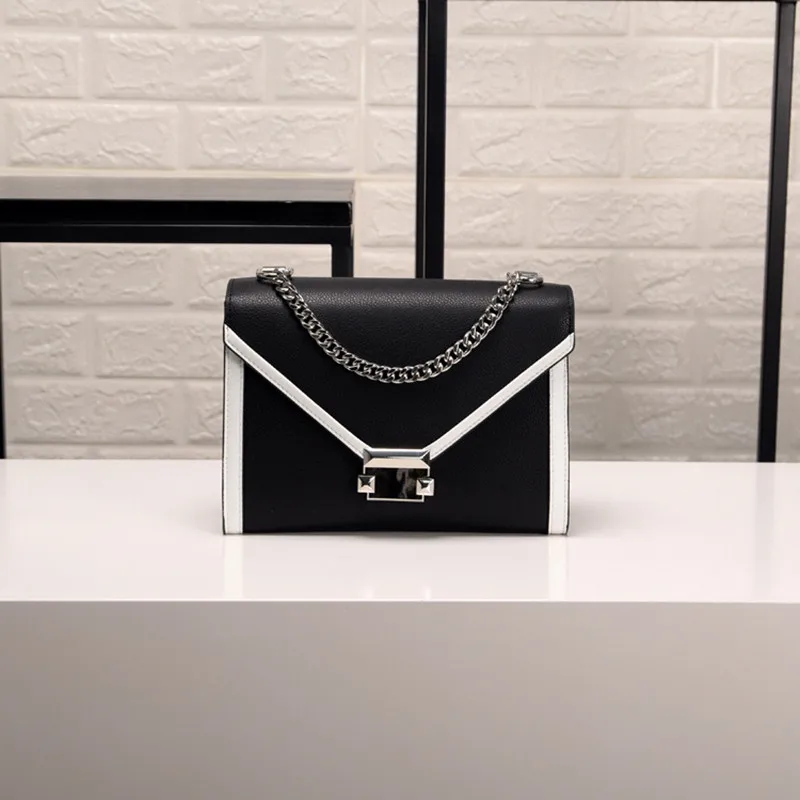 

2019 Ladies Genuine Luxury Leather Bags Embroidery Design Trapeze Hand Bag Women European American Fashion Handbags Shoulder Bag